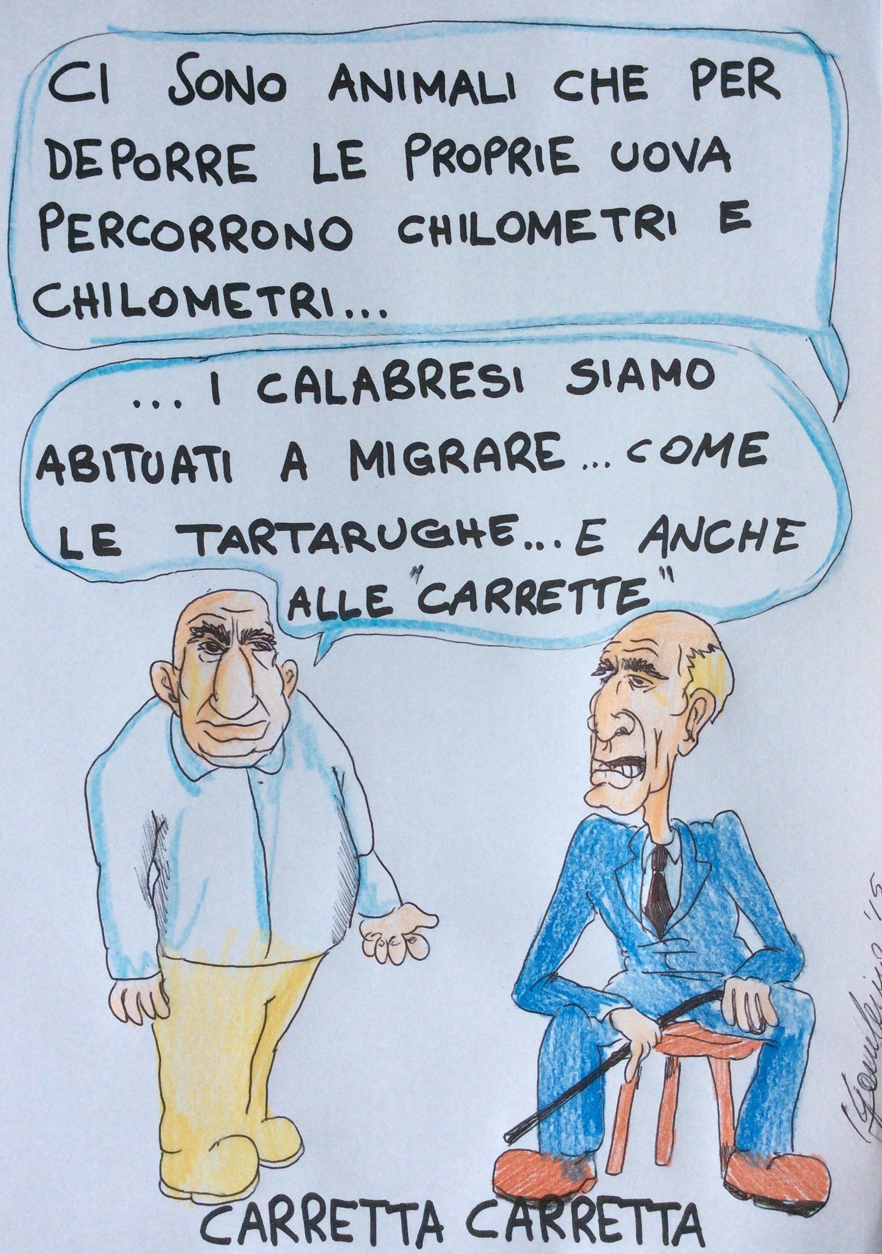 Migrazioni a passo di tartaruga