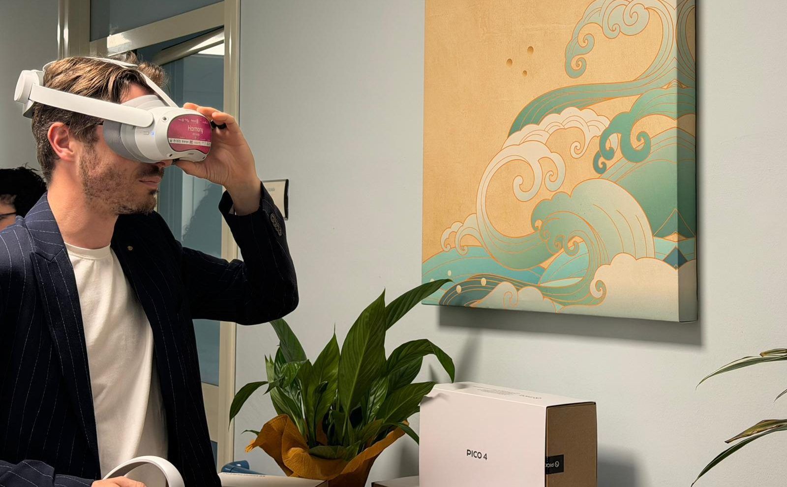 Sanità d’avanguardia a Crotone, inaugurata la “Harmony VR Suite”