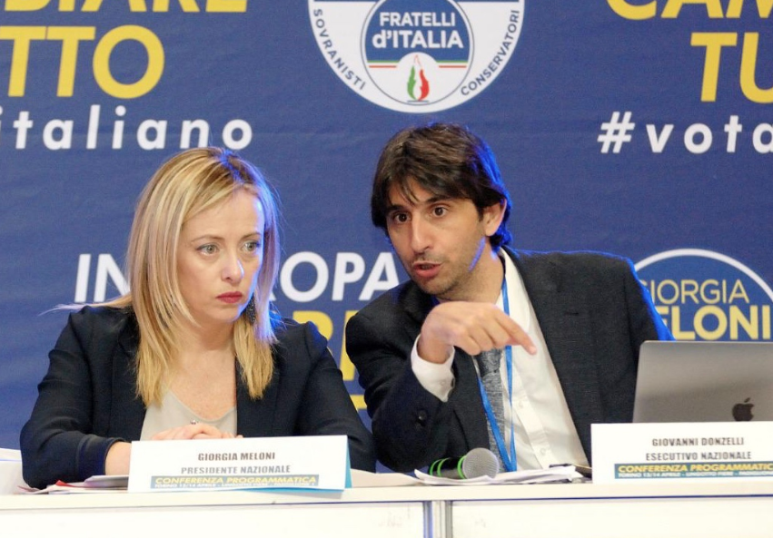 Regionali, Fratelli d’Italia: Donzelli in Calabria per la composizione delle liste