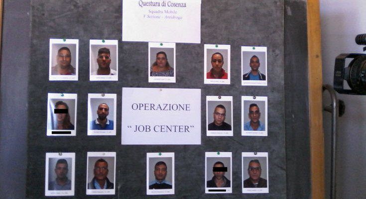 Cosenza, chieste condanne pesanti per i pusher di "Job center"