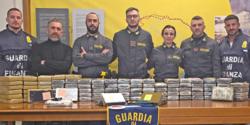 cocaina a bordo di un camion