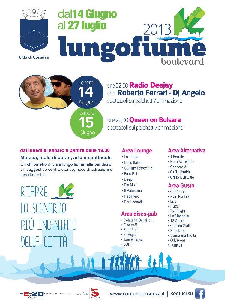 Cosenza, inizia il Lungofiume boulevard. Tra le polemiche