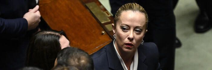 Meloni: «Su Ue e Nato chi non ci sta è fuori, a costo di non fare il governo»
