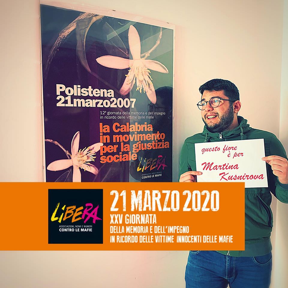 Un fiore per le vittime delle mafie, in Calabria e in tutta Italia la campagna social di Libera – FOTO