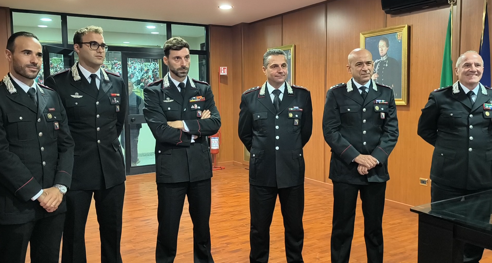 Carabinieri, nuovi incarichi nel Cosentino. Mommo: «Necessaria una prevenzione sociale»