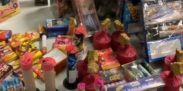 Crotone, oltre 200 chili di materiale pirotecnico sequestrato