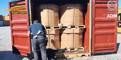 cocaina porto di gioia tauro 280 chili