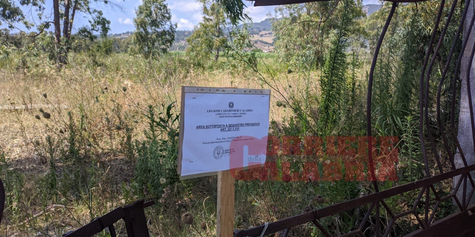 Gizzeria, sequestrata l’area dei laghi La Vota – FOTO e VIDEO