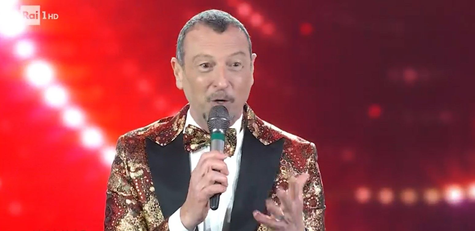 Capodanno 2024 in Calabria, attenzione ai camerini di Amadeus