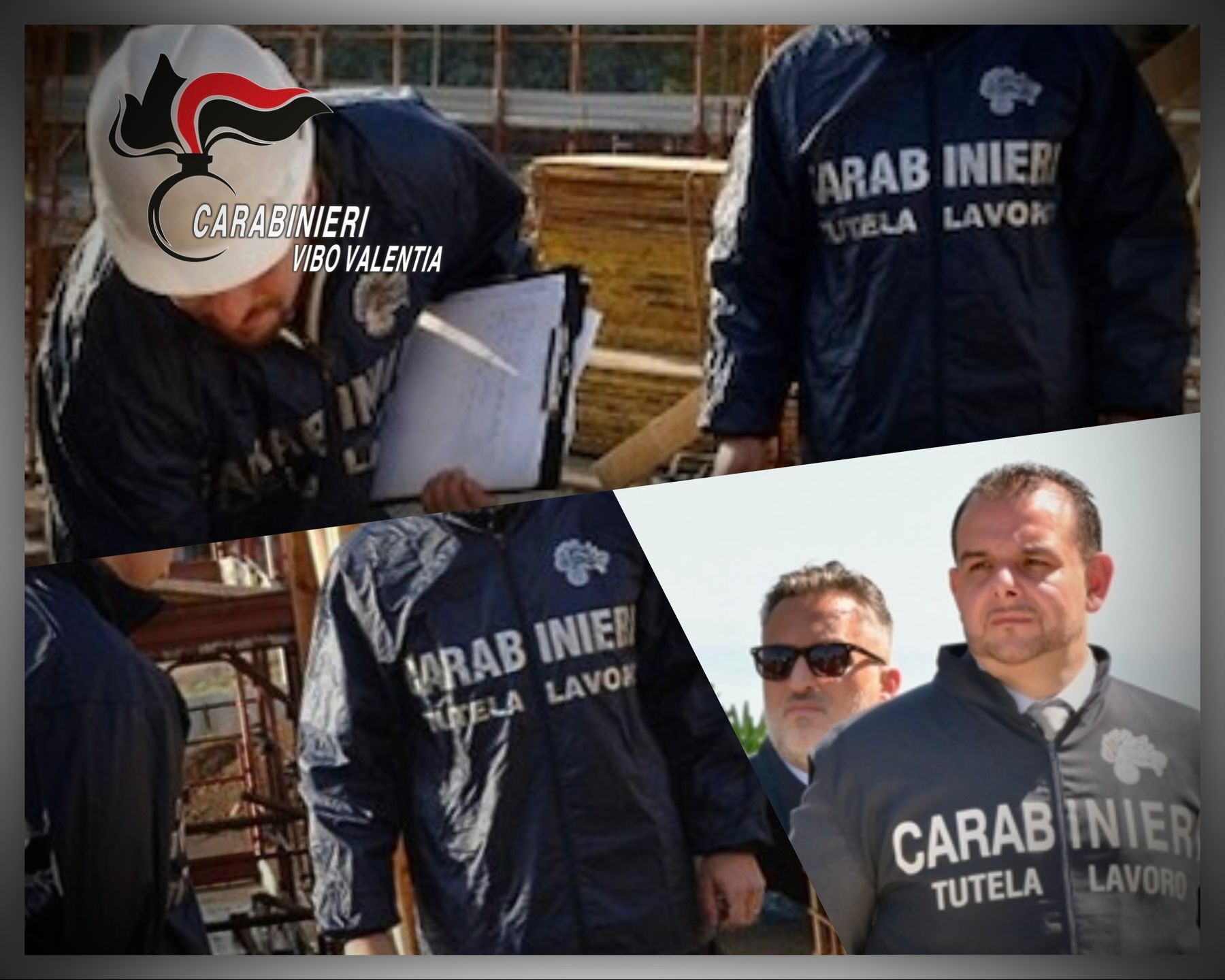 Lavoratori in nero, sospesa l’attività di un cantiere edile nel Vibonese