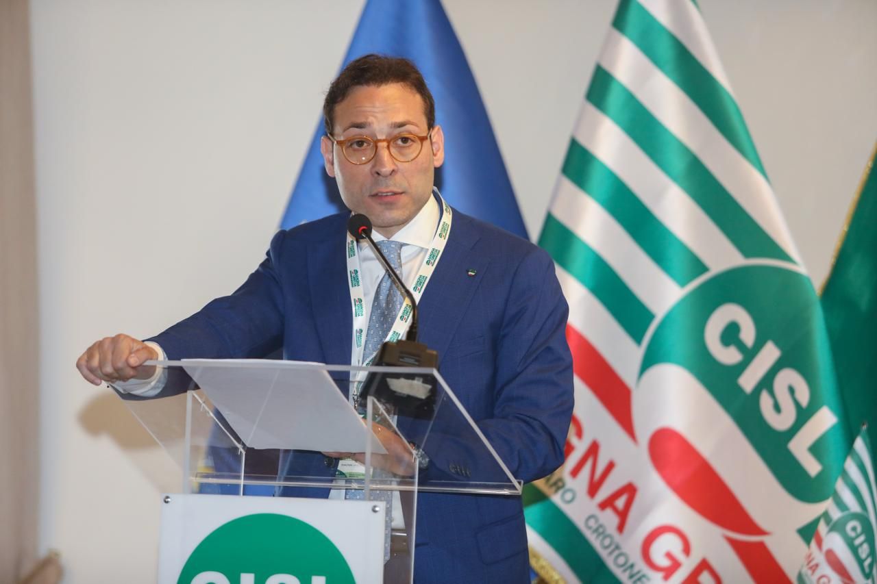 Daniele Gualtieri confermato all’unanimità segretario Cisl Magna Grecia