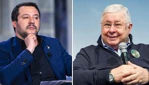 Salvini : «Callipo si vergogna dell'appoggio del Pd». La replica: «No, solo di chi scende a patti con i clan»