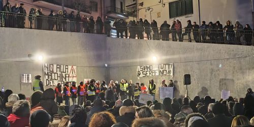 manifestazione per serafino congi