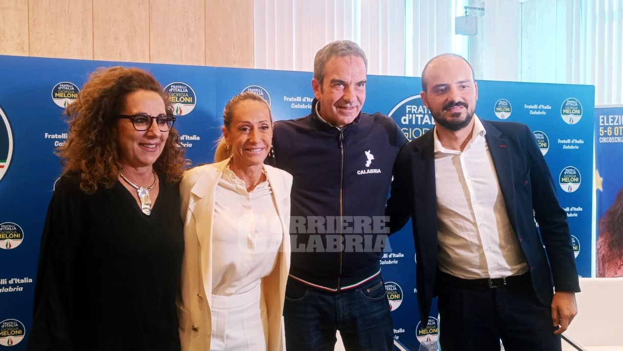 «Grazie a Wanda Ferro per averci messo la faccia e a Occhiuto per il coraggio. Ora andiamo a vincere»