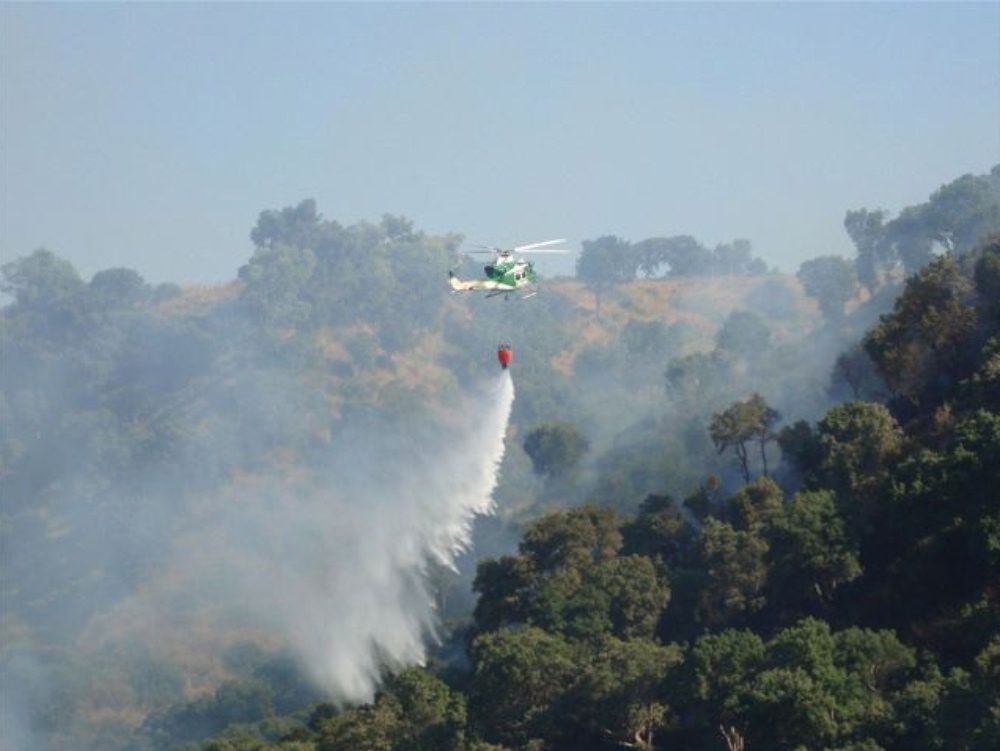 Emergenza incendi primaverili nel Catanzarese