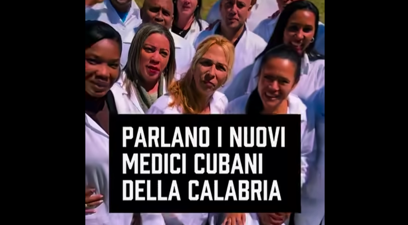 I nuovi medici cubani in Calabria: «Terra bellissima, non vi deluderemo» – VIDEO