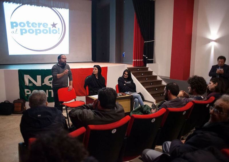 Potere al popolo, ecco i candidati a Reggio