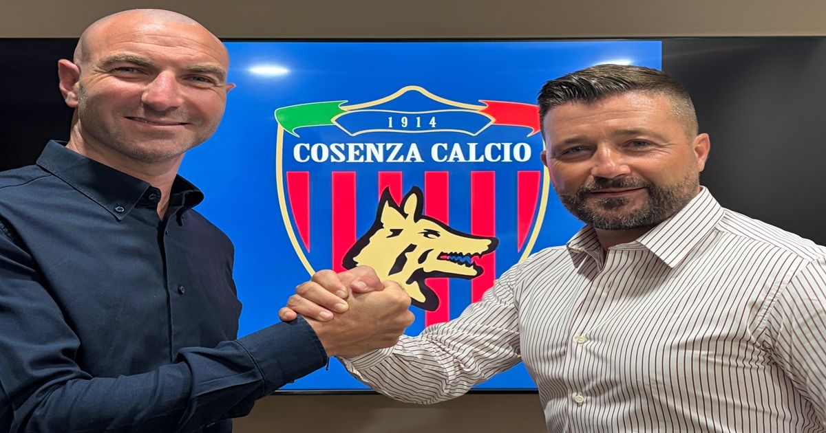 Cosenza, ora è ufficiale: Coppitelli è il nuovo allenatore della squadra rossoblù