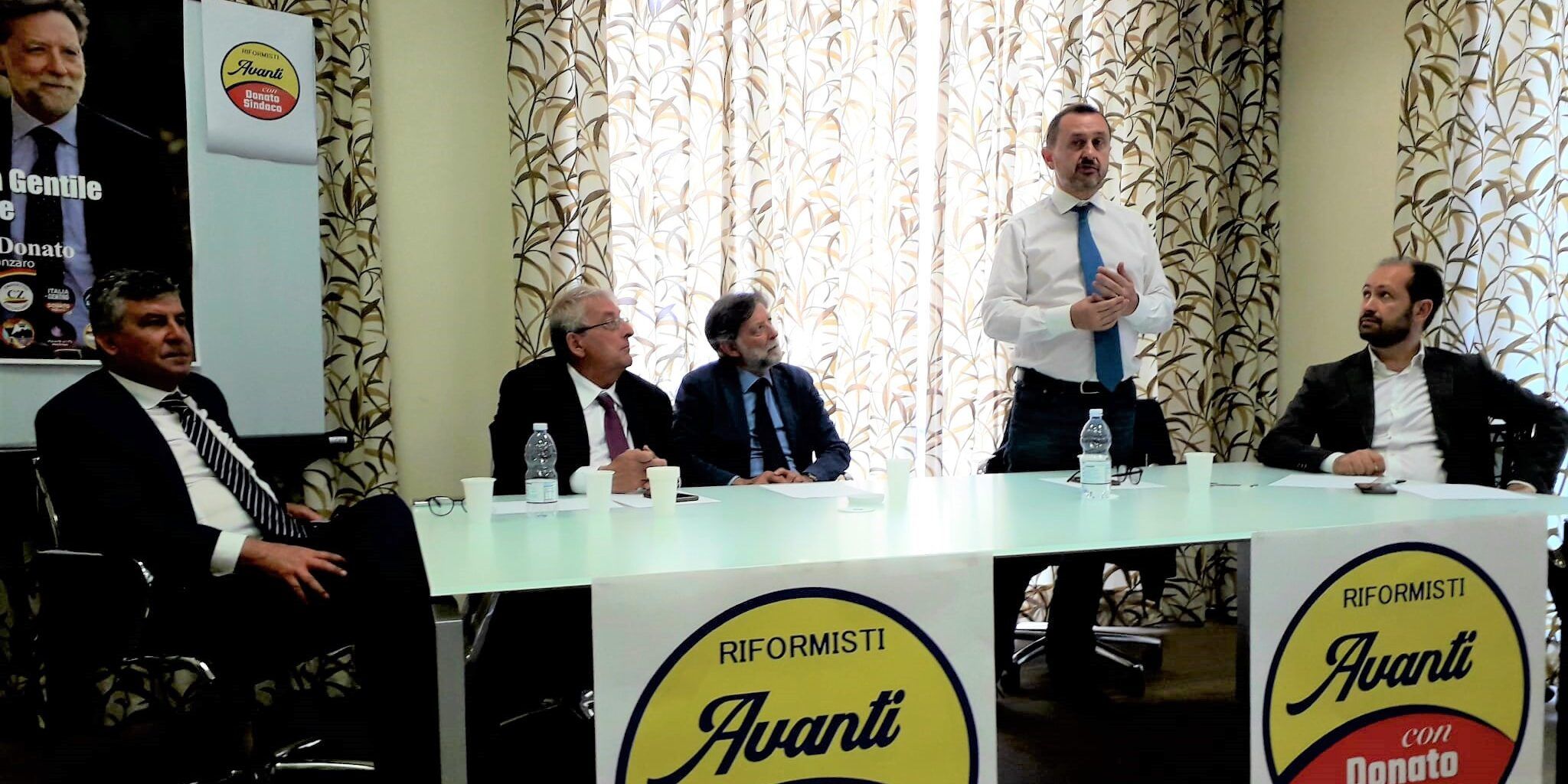 Rosato lancia Donato: «Miglior candidato in campo a Catanzaro». E su Occhiuto: «Sta lavorando bene»