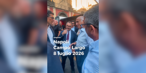 Caruso a Napoli con i leader del campo largo: «Costruiamo l’alternativa anche a Cosenza» – VIDEO