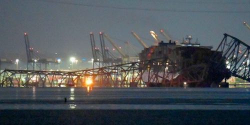 ponte crollato Baltimora