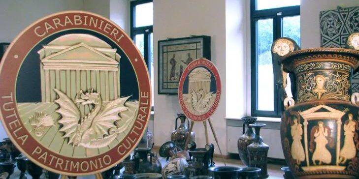 Carabinieri per la tutela del patrimonio culturale, nel 2020 recuperati migliaia di reperti