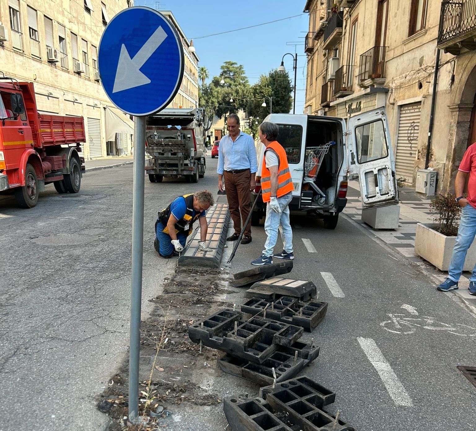 Cosenza, il ridisegno (annunciato) delle piste ciclabili parte da via Sertorio Quattromani