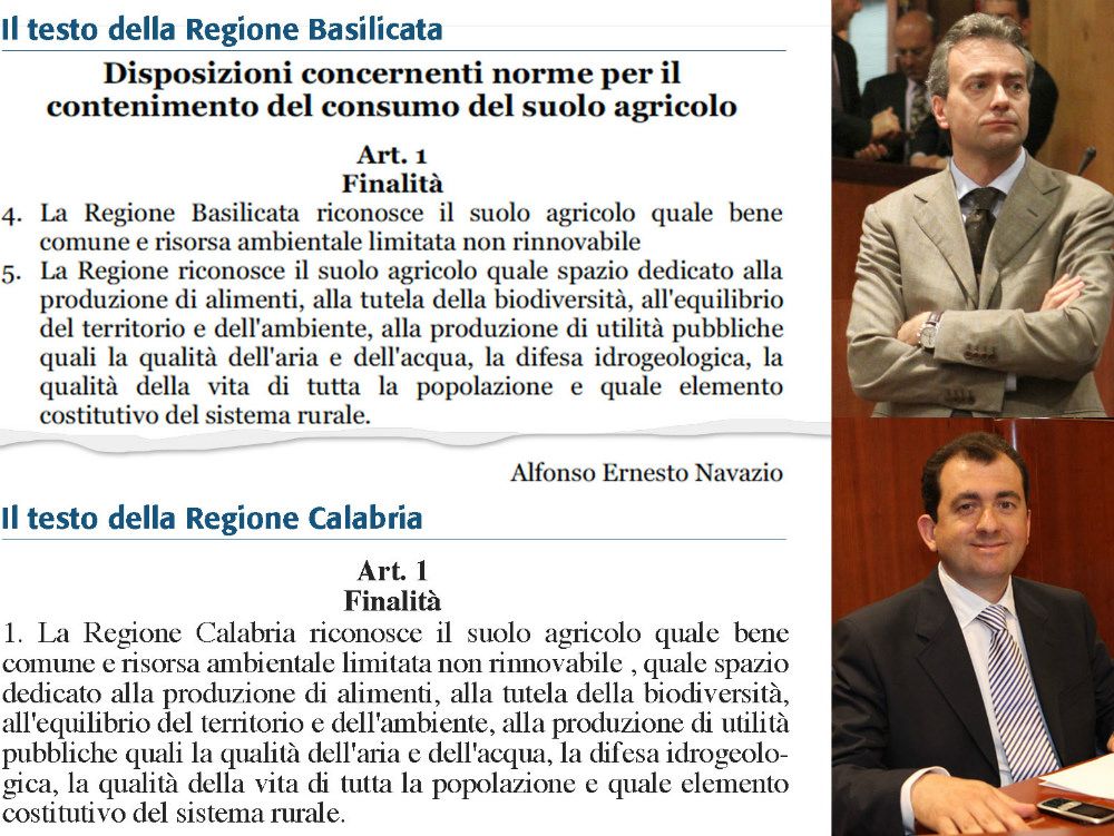 La politica calabrese ci ricasca: copiata un`altra proposta di legge