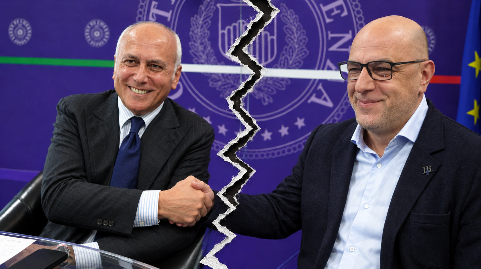 Dopo lo strappo, Caruso: «Non c’è spazio per le ambizioni personali» e Mancini attacca entrambi