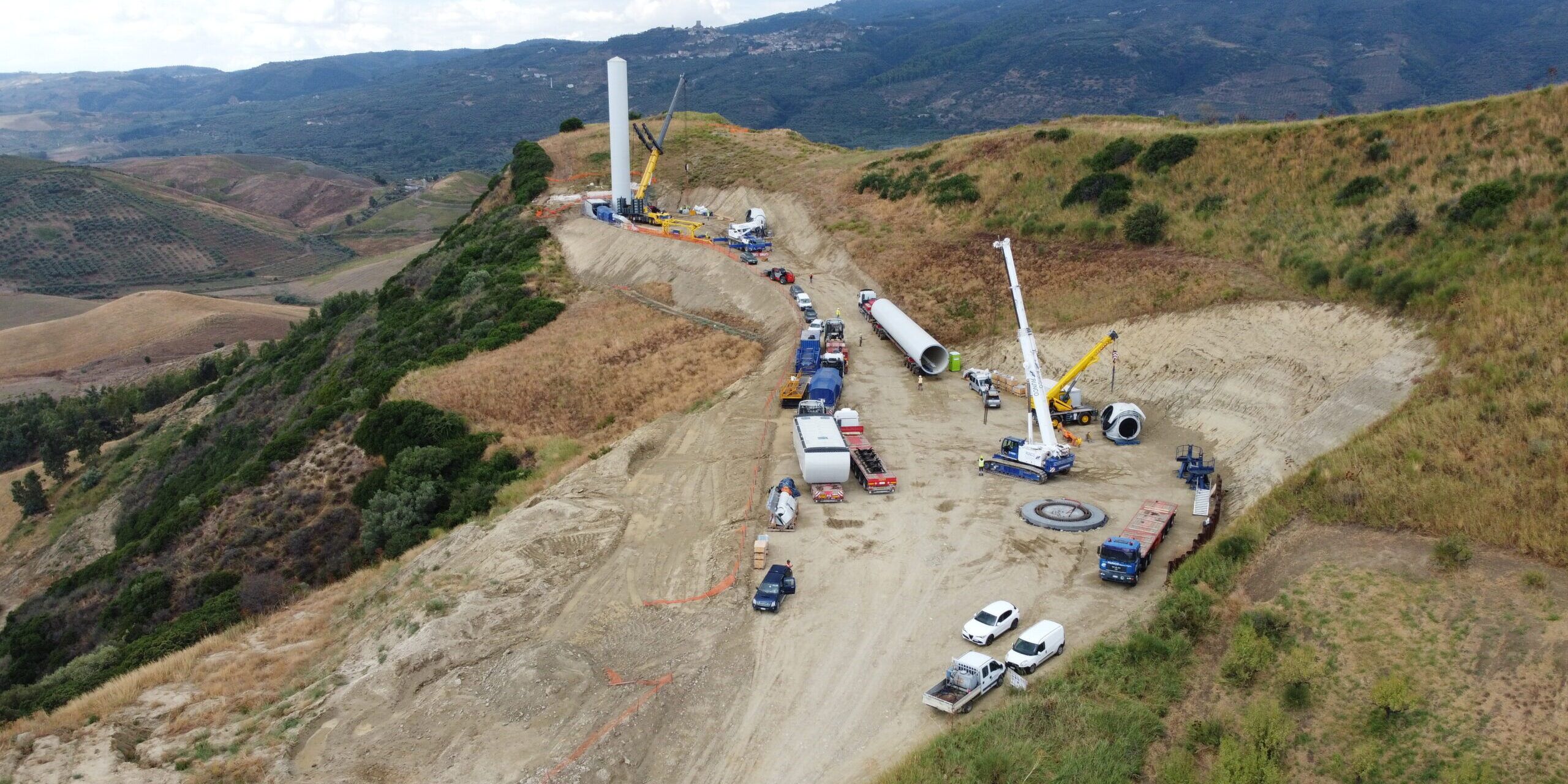 Parco eolico Salinella, Gasparini: «Sarà operativo entro l’inizio del 2024»