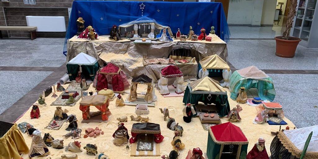 Lamezia, il presepe dei pazienti del Csm esposto al Tribunale