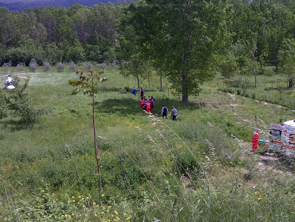 La donna ustionata aspetta la nascita della bimba