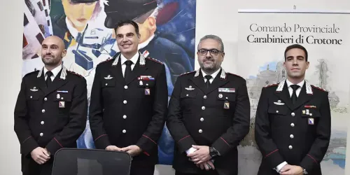 Carabinieri, a Crotone si insedia il nuovo comandante Pini