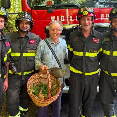 Serra San Bruno, cercatore di funghi disperso nei boschi e rintracciato dai vigili del fuoco