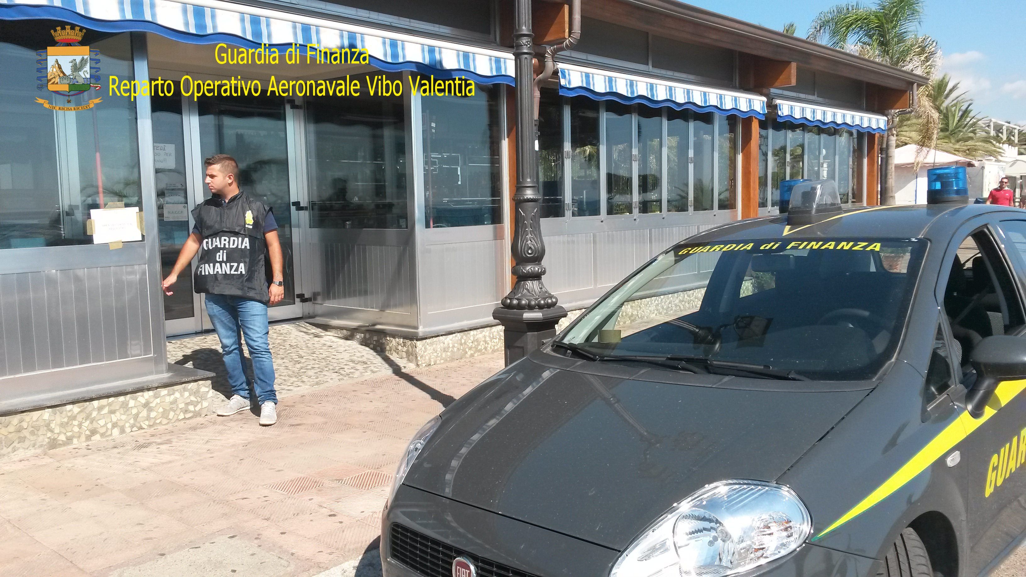 Siderno, Guardia di finanza sequestra bar