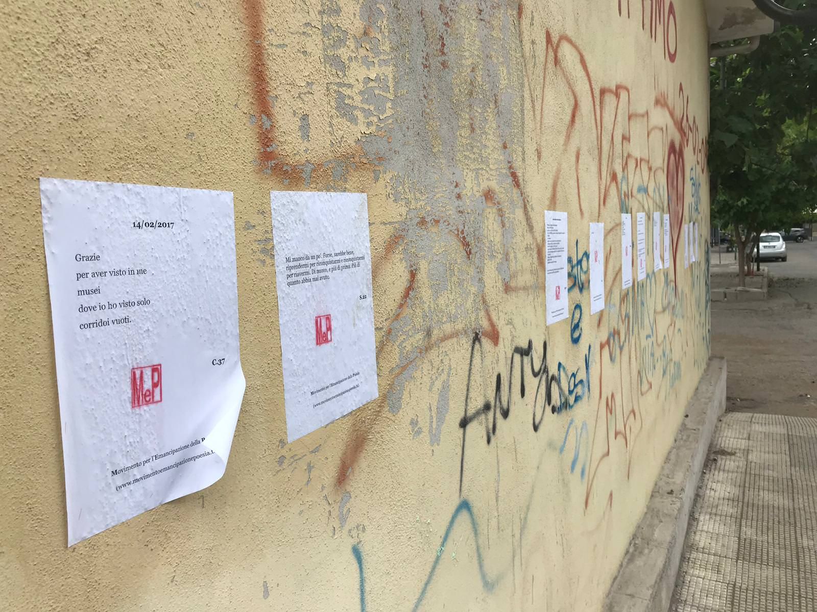 I vandali (poetici) di Rossano – FOTO