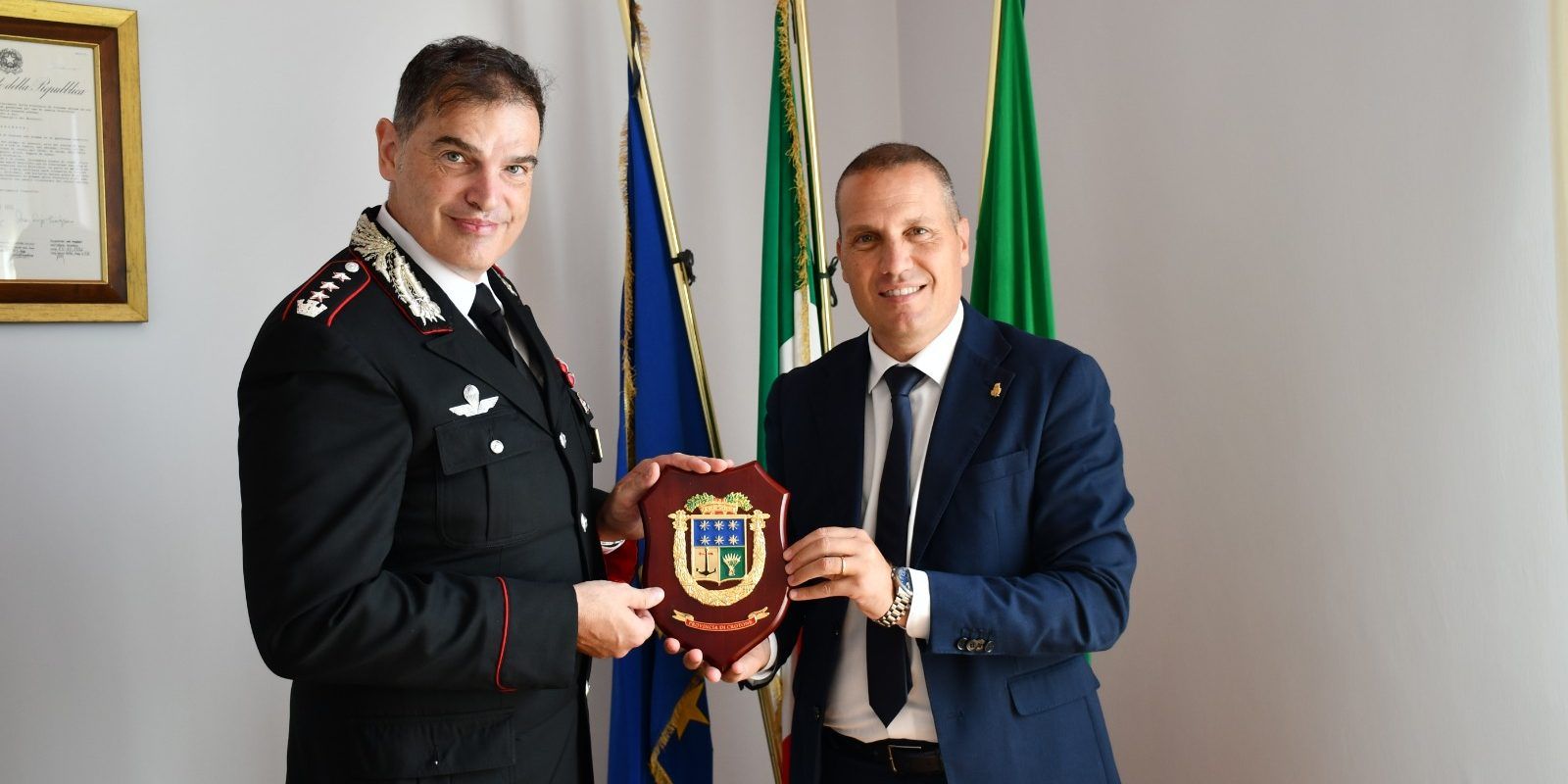 Crotone, si è insediato il nuovo comandante dei Carabinieri Dario Pini