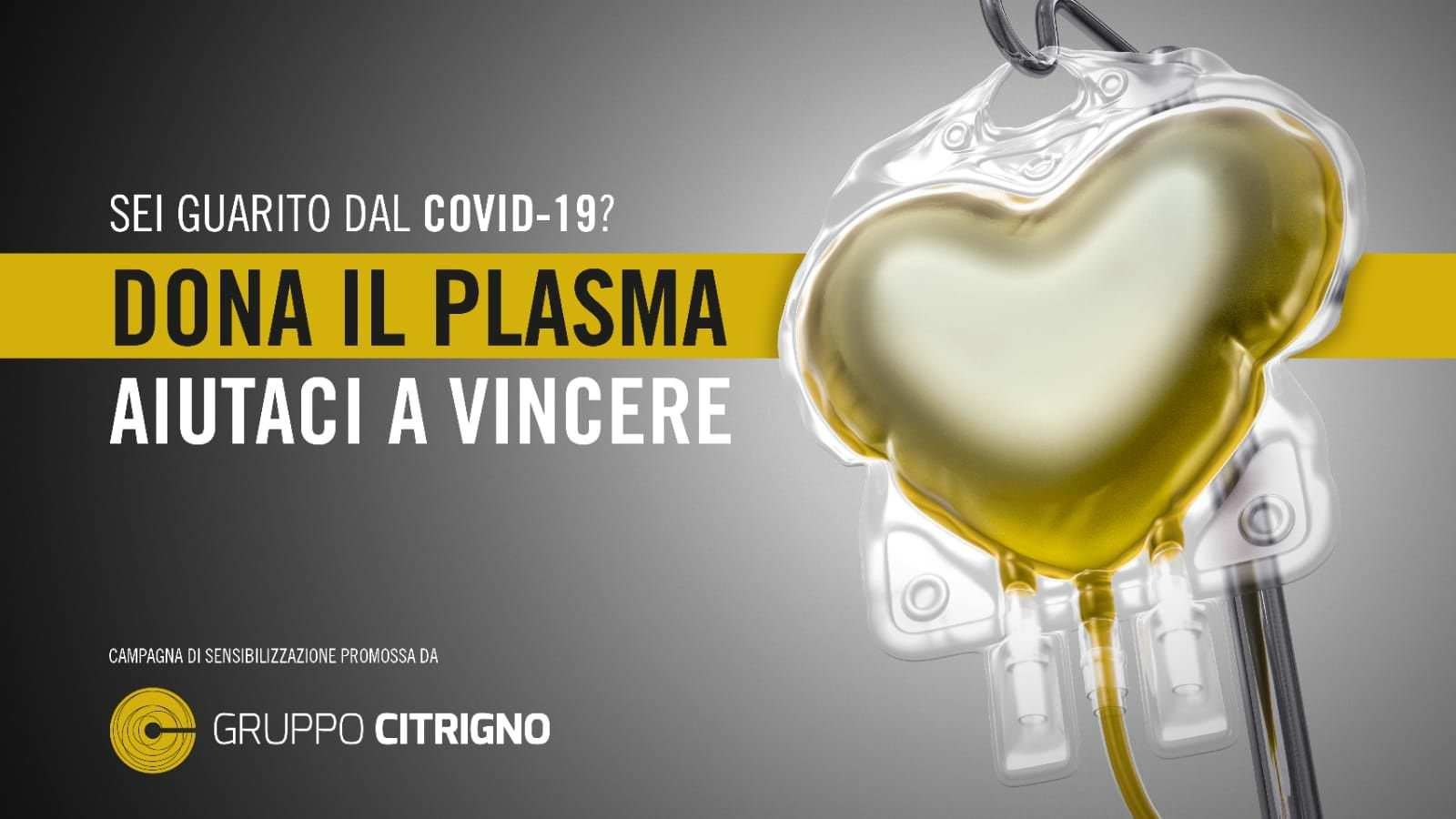 "Dona il plasma", parte una nuova campagna contro il Covid
