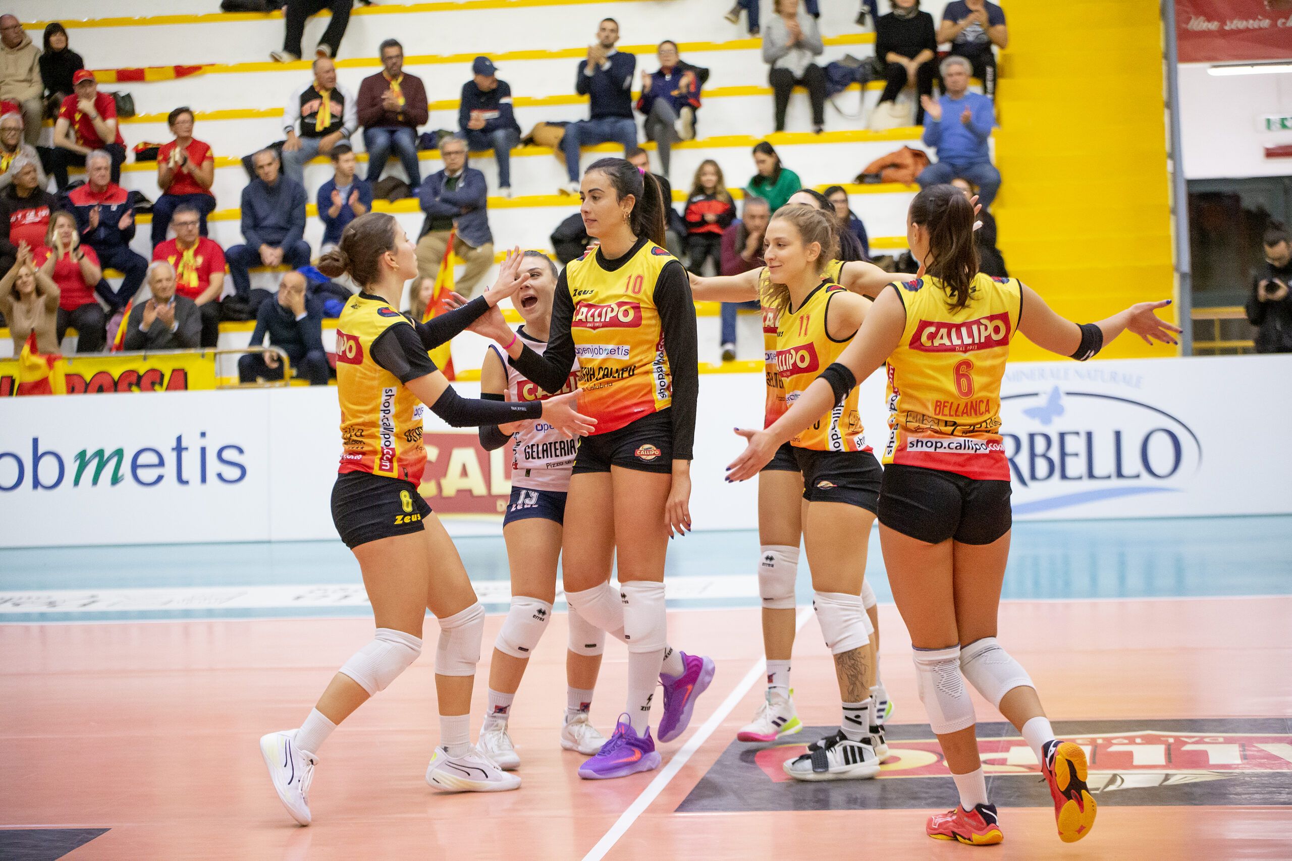 Volley B2, vola la Tonno Callipo e continua la sua marcia solitaria in vetta