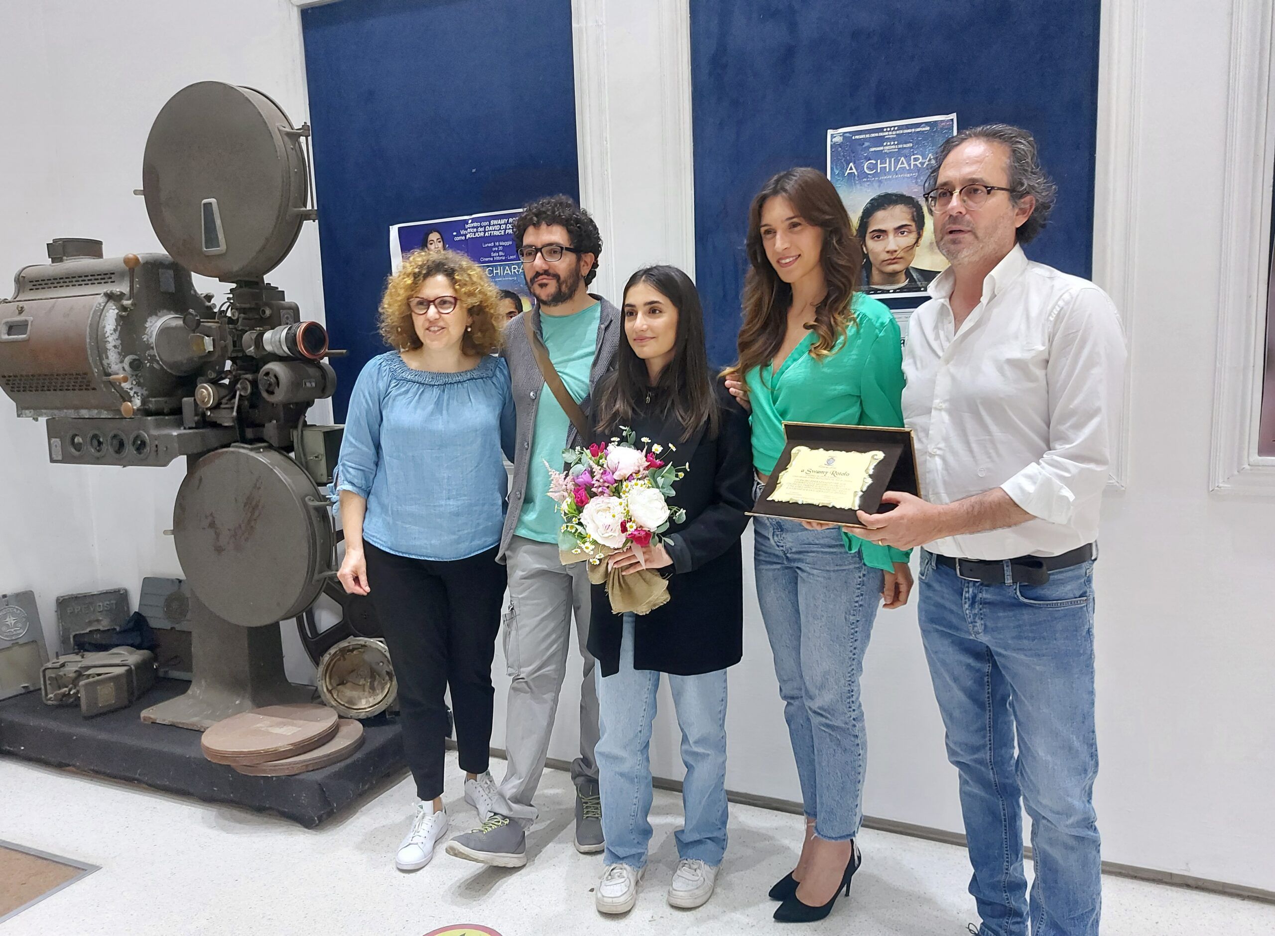 Swamy Rotolo a Locri presenta “A Chiara”: «La forza del film è la verità raccontata da Carpignano» – VIDEO