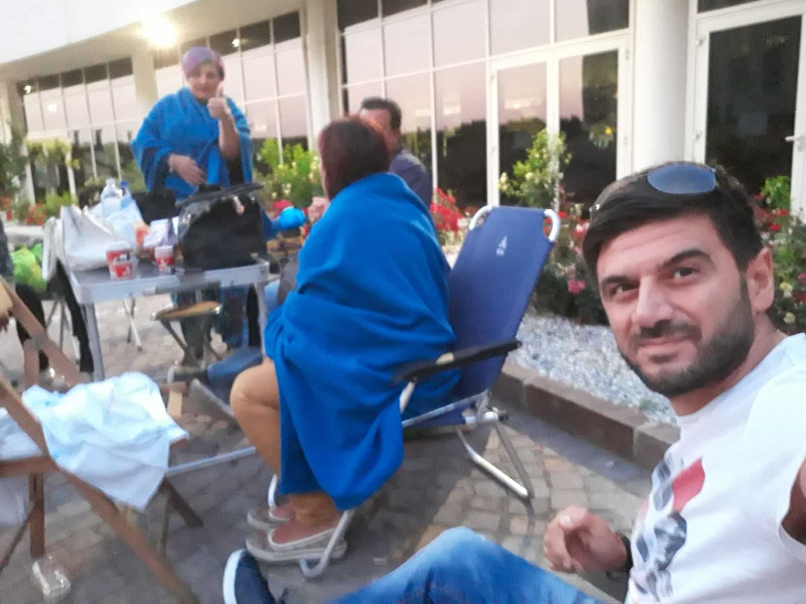 Sit-in notturno per i precari del "Pugliese-Ciaccio" alla Cittadella