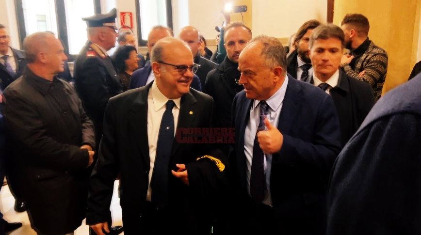 Curcio nuovo procuratore della Dda di Catanzaro, gli auguri di Gratteri: «Spero farai meglio di noi» – VIDEO