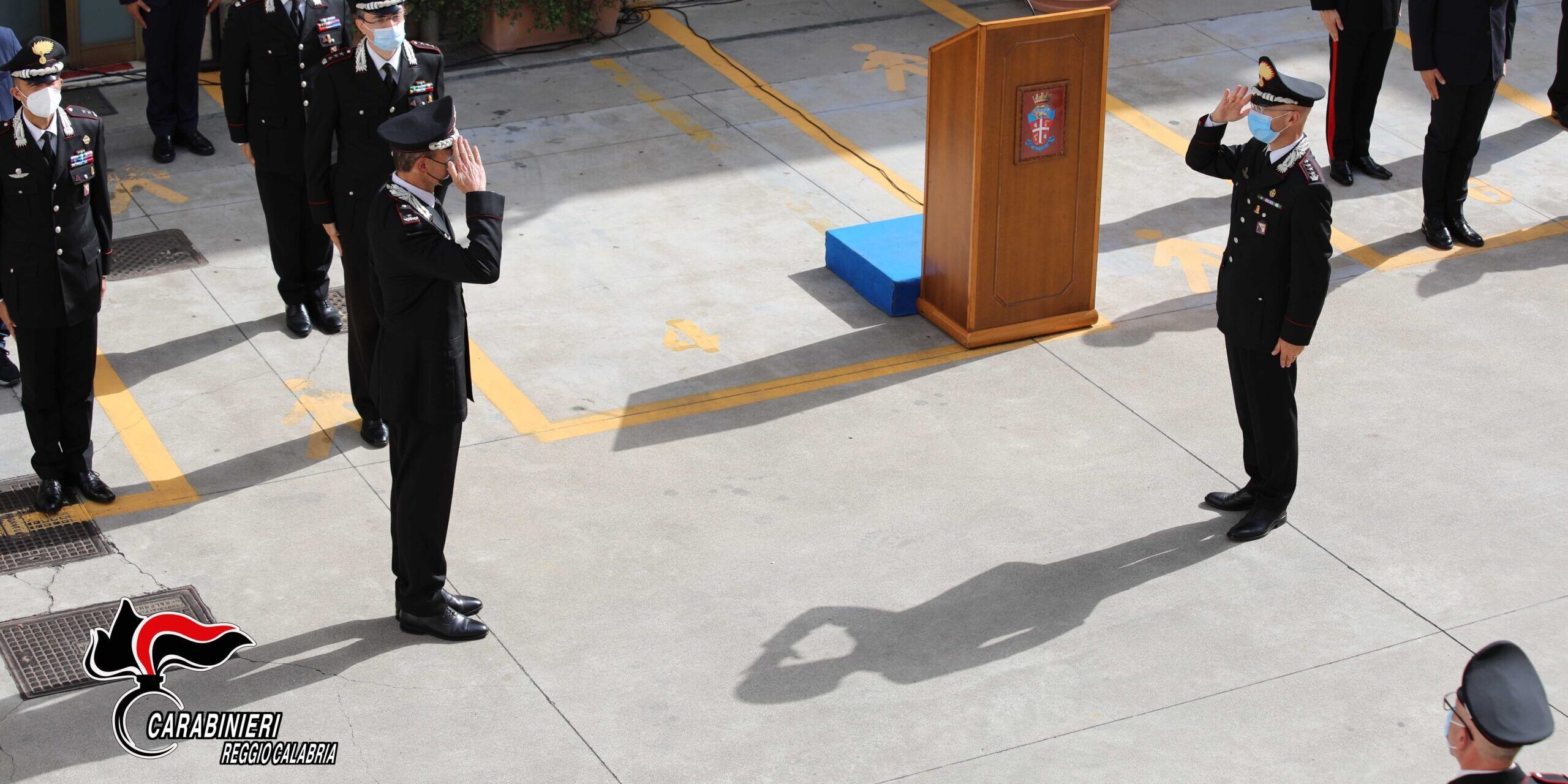 Carabinieri, il generale Paterna saluta il Comando di Reggio Calabria