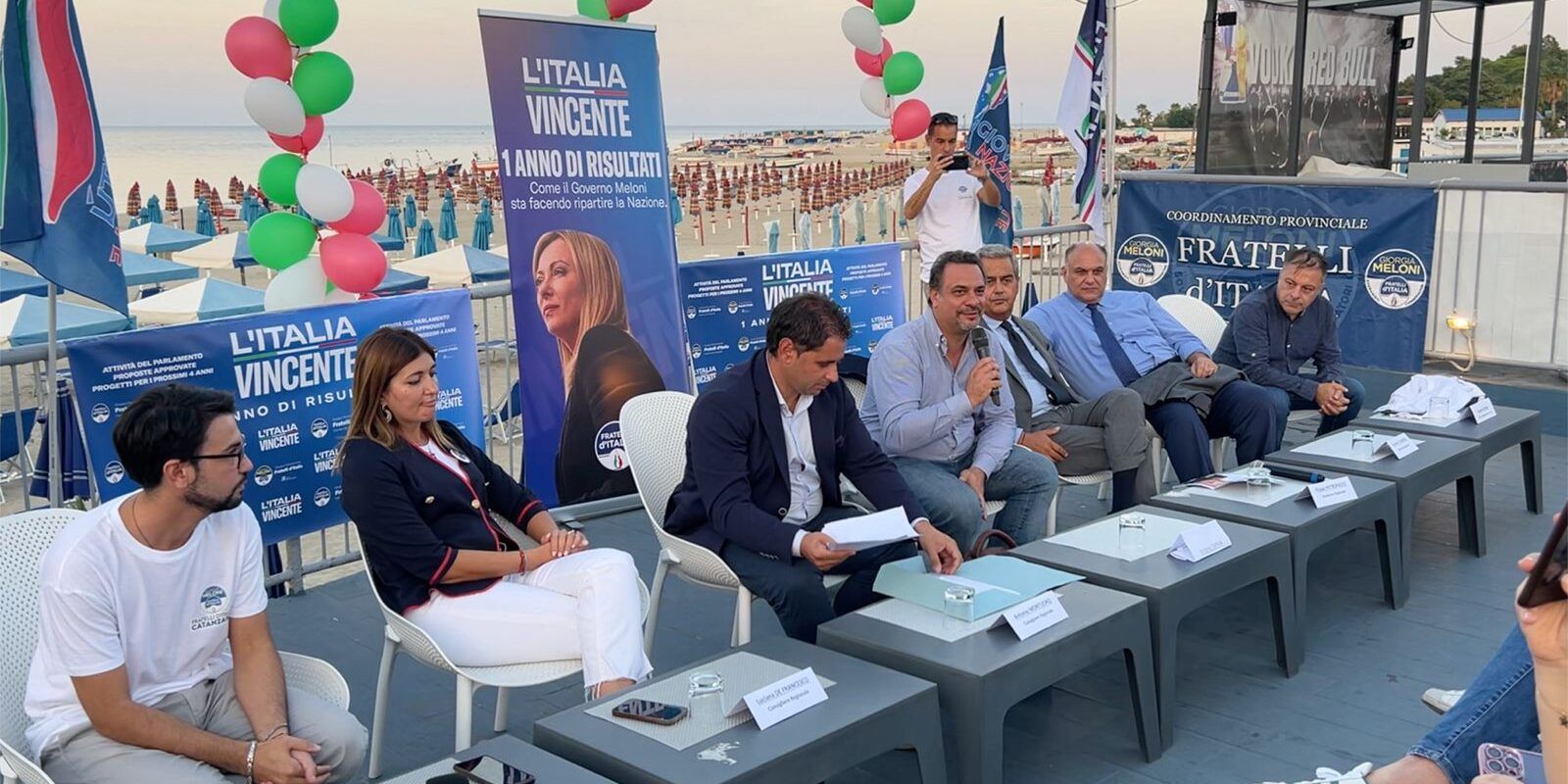 A Soverato “L’Italia Vincente”: FdI fa il punto su lavoro, sicurezza e famiglia