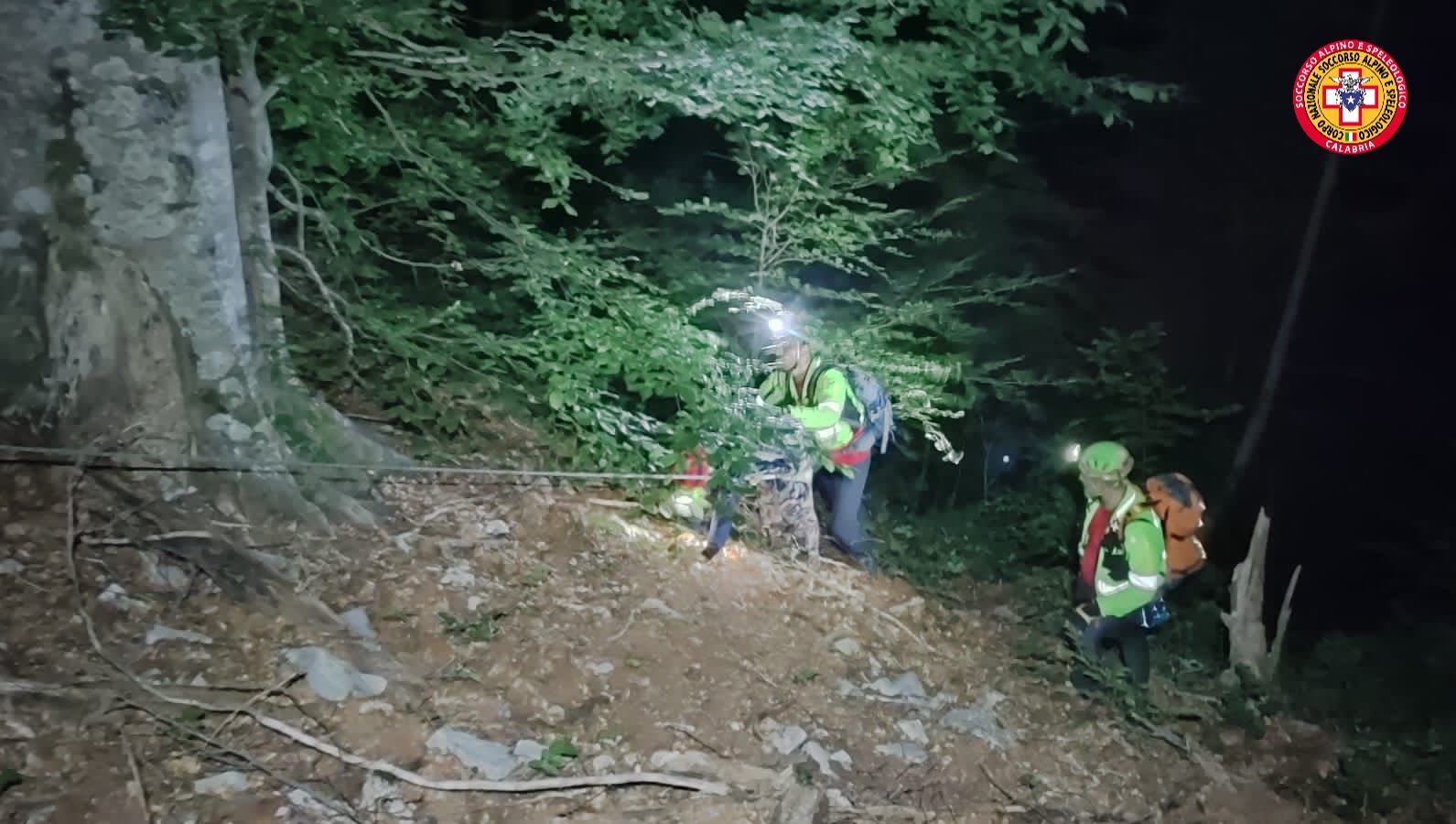 Escursionista dispersa geolocalizzata e portata in salvo dal Soccorso Alpino