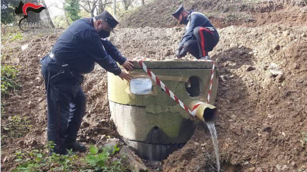 Smaltimento illecito di rifiuti nel Lametino, sequestrata vasca contenimento reflui