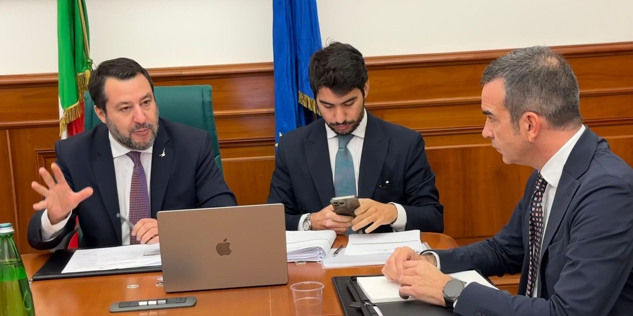 Statale 106, Salvini e Occhiuto fanno il punto: il ministro reperirà finanziamenti chiari e pluriennali