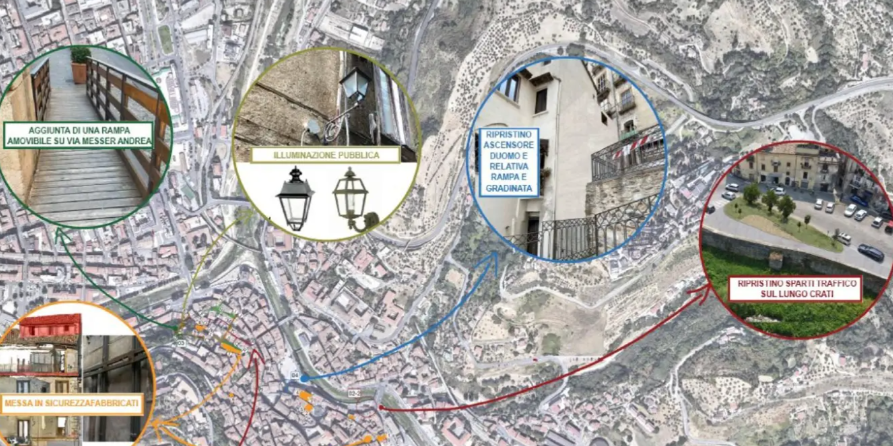 Cosenza, partito il decimo cantiere del Cis per il centro storico