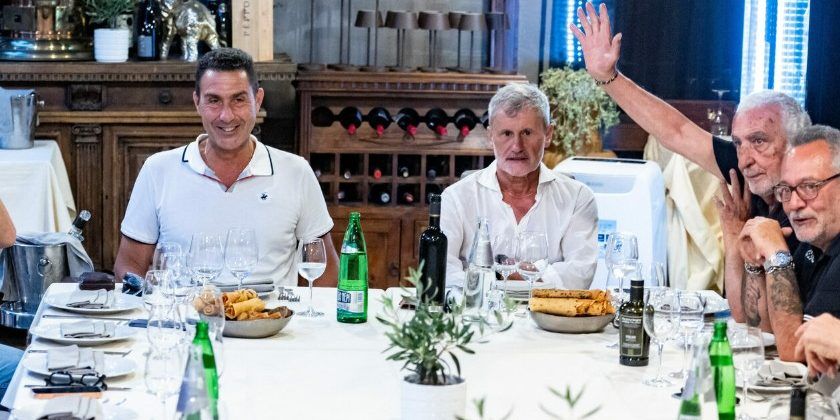 Vannacci a cena con Alemanno