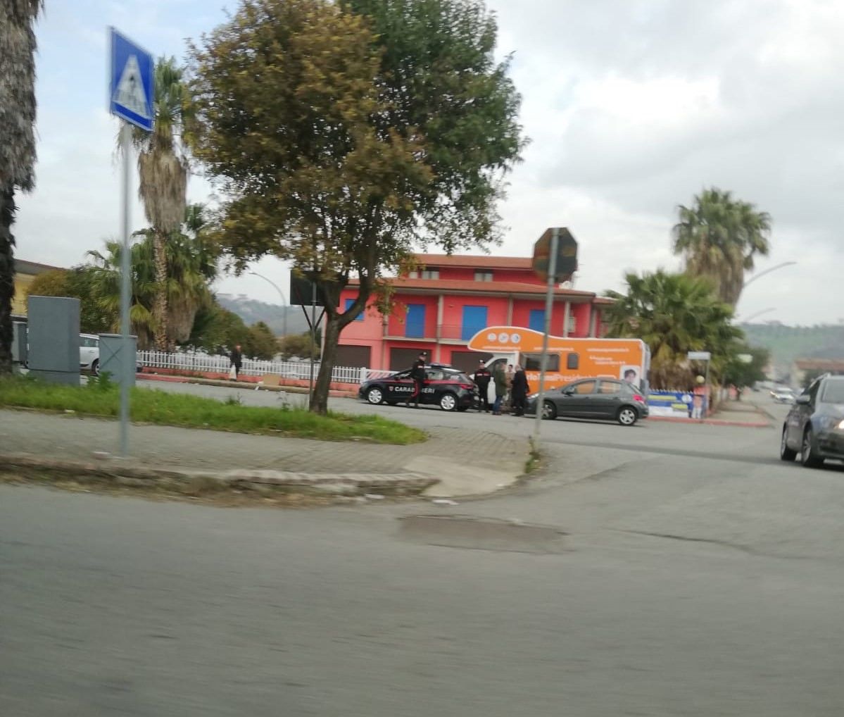 Montalto, camper di Tansi vicino a un seggio: intervengono i carabinieri